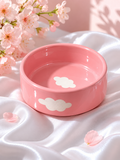 Pastel Pink Cloud Bowl