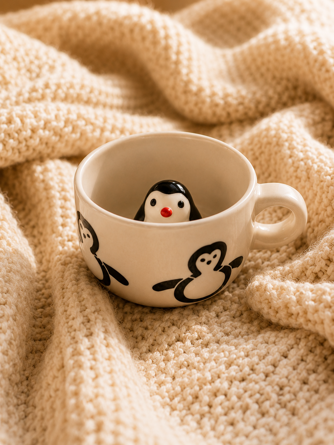 Cute Penguin Ceramic Mug