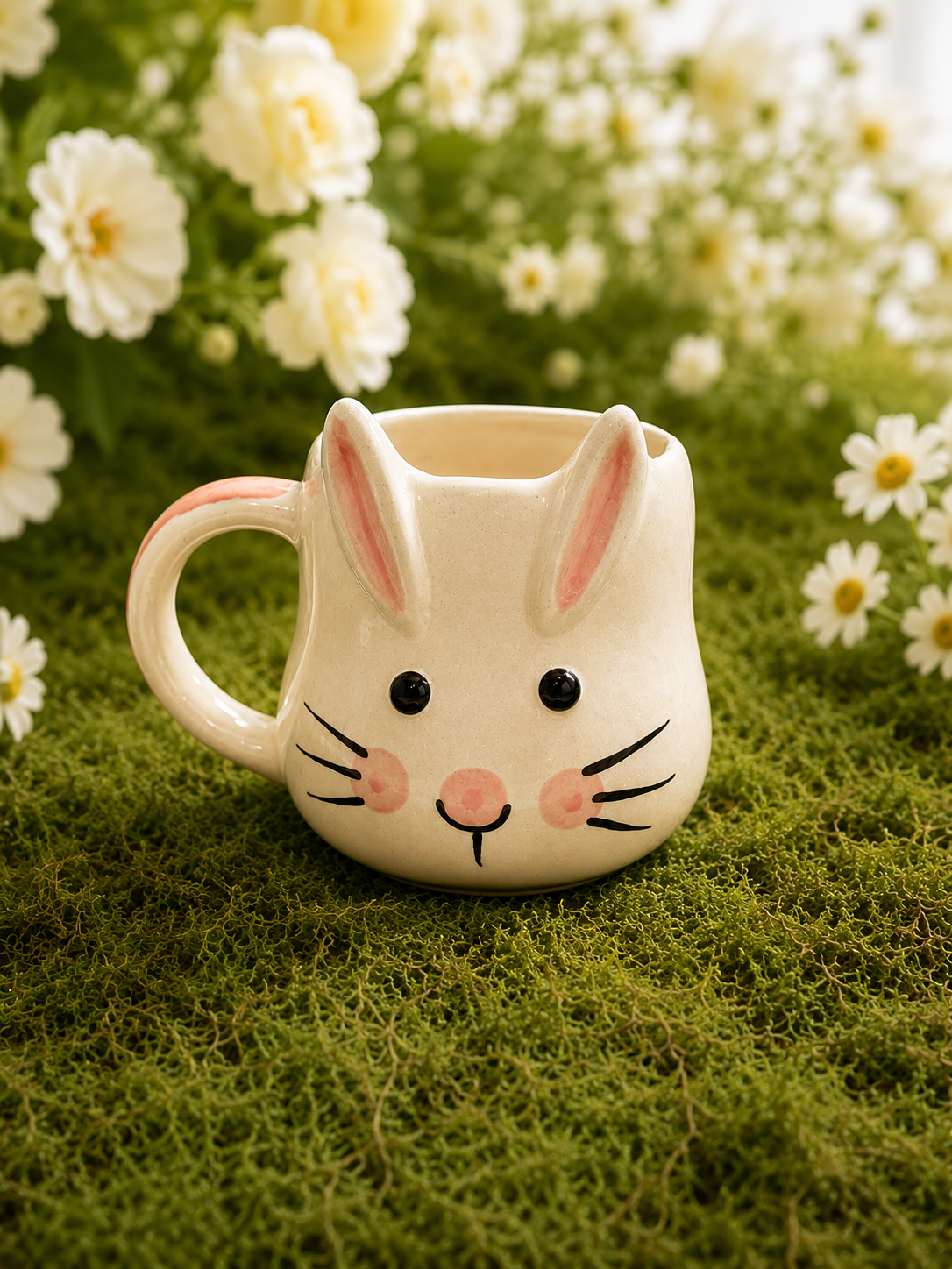 Handmade Ceramic Bunny Mug