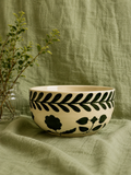 Olive Leaf Artisan Bowl