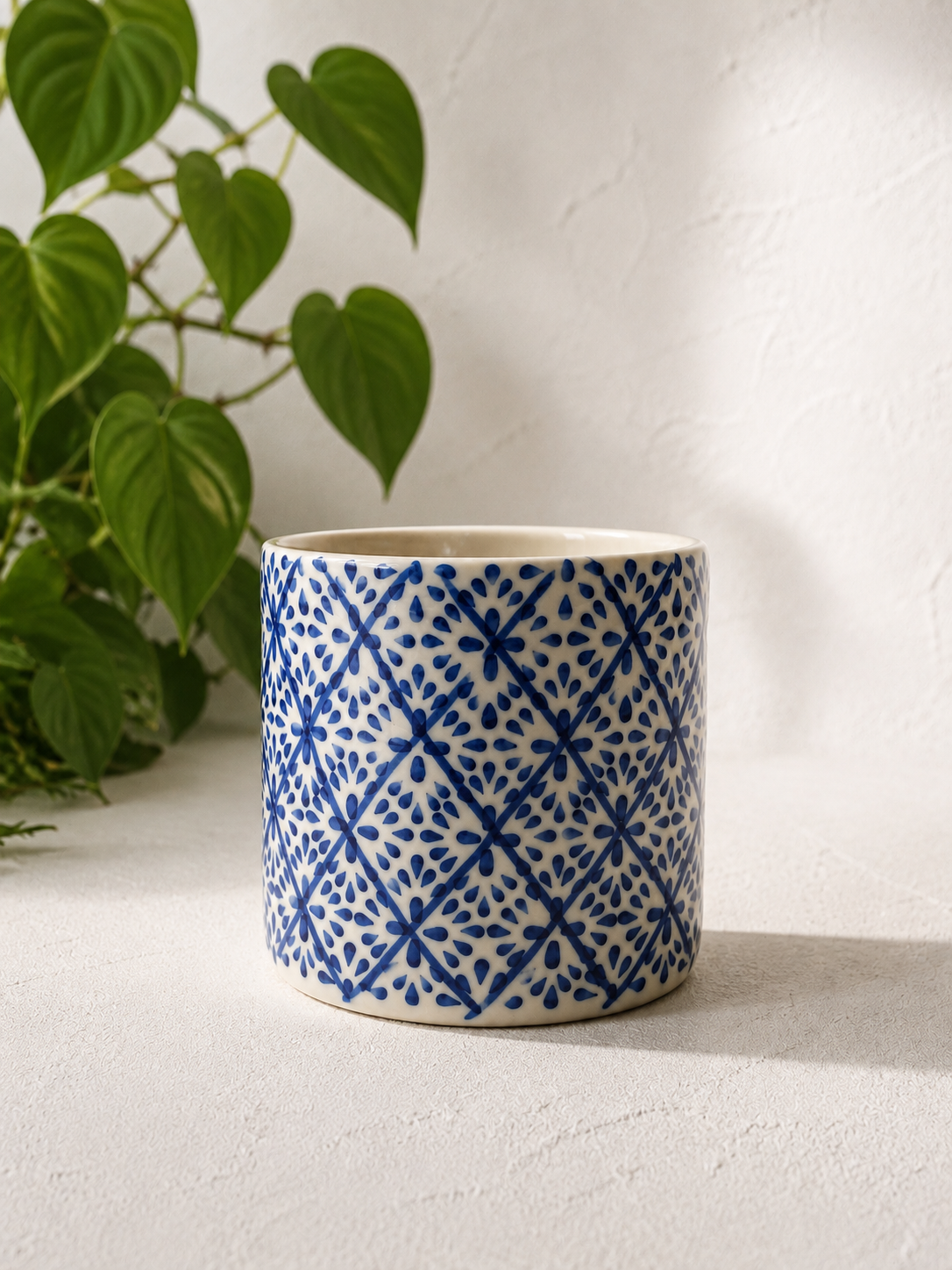 Indigo Bloom Planter